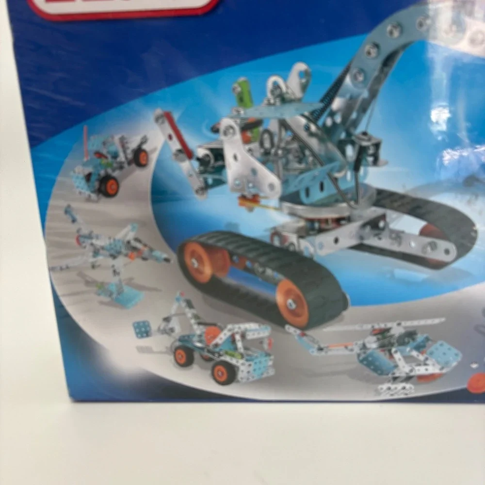 Erector Multimodels 15 Model Set 6515 Cable Command 250+ Parts New Sealed